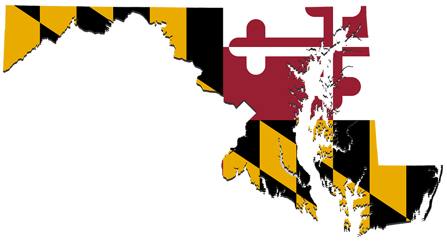 Map of Maryland